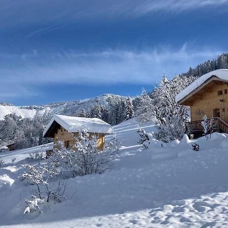 Chalets Savoie Les Chalets D'Heidi Notre-Dame-de-Bellecombe Exteriör bild