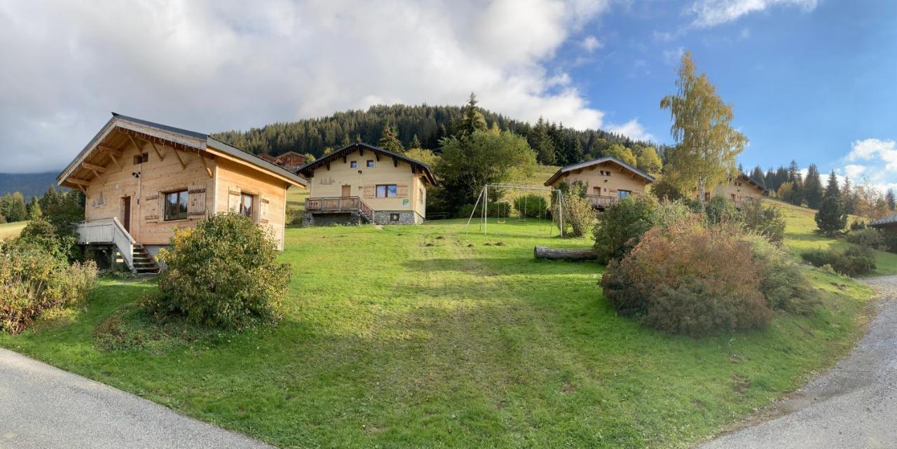 Chalets Savoie Les Chalets D'Heidi Notre-Dame-de-Bellecombe Exteriör bild