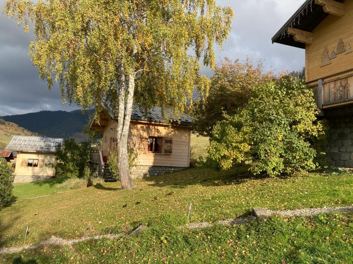 Chalets Savoie Les Chalets D'Heidi Notre-Dame-de-Bellecombe Exteriör bild