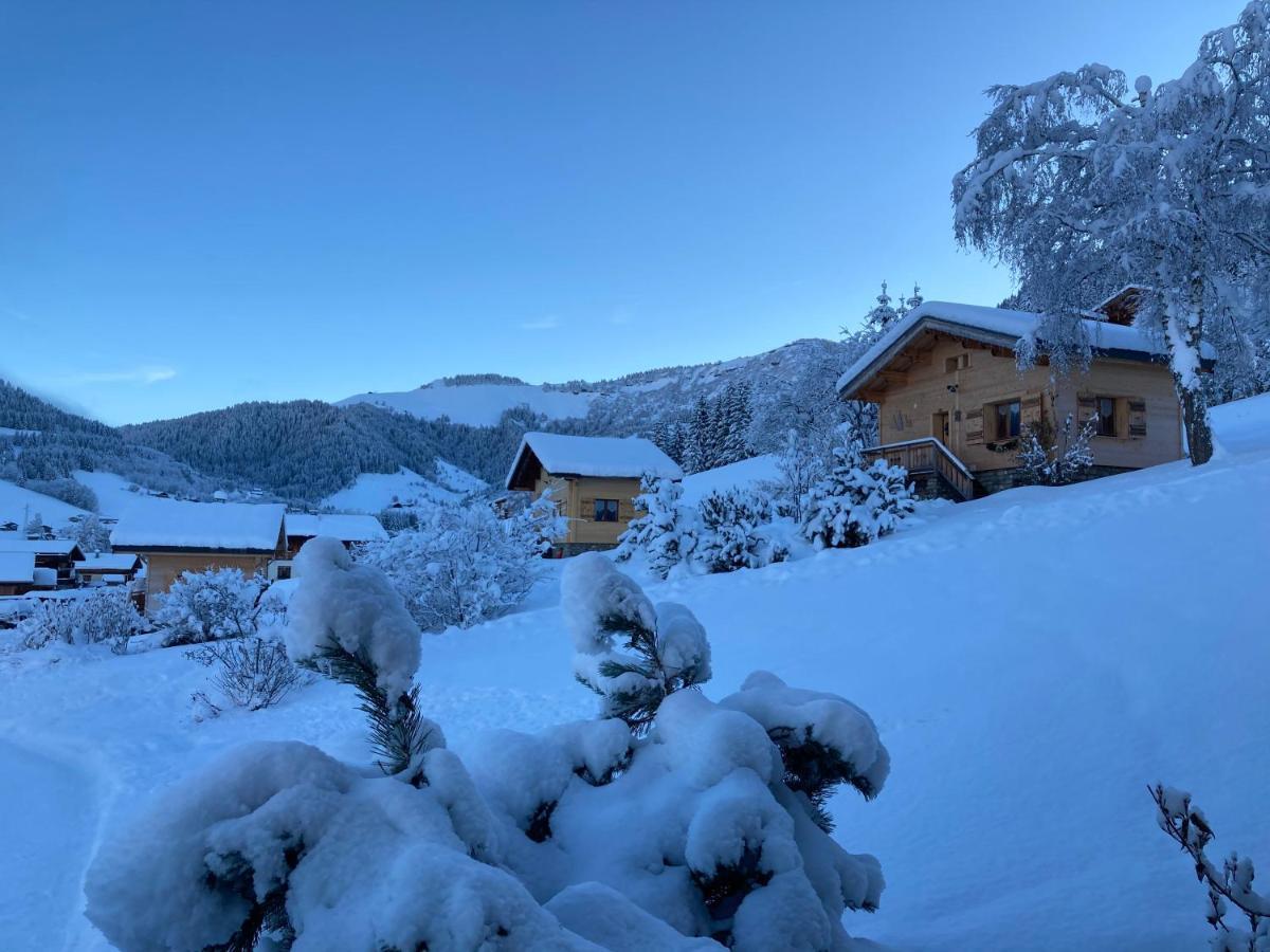 Chalets Savoie Les Chalets D'Heidi Notre-Dame-de-Bellecombe Exteriör bild