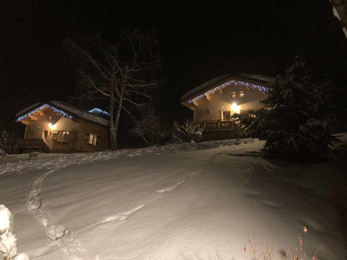Chalets Savoie Les Chalets D'Heidi Notre-Dame-de-Bellecombe Exteriör bild