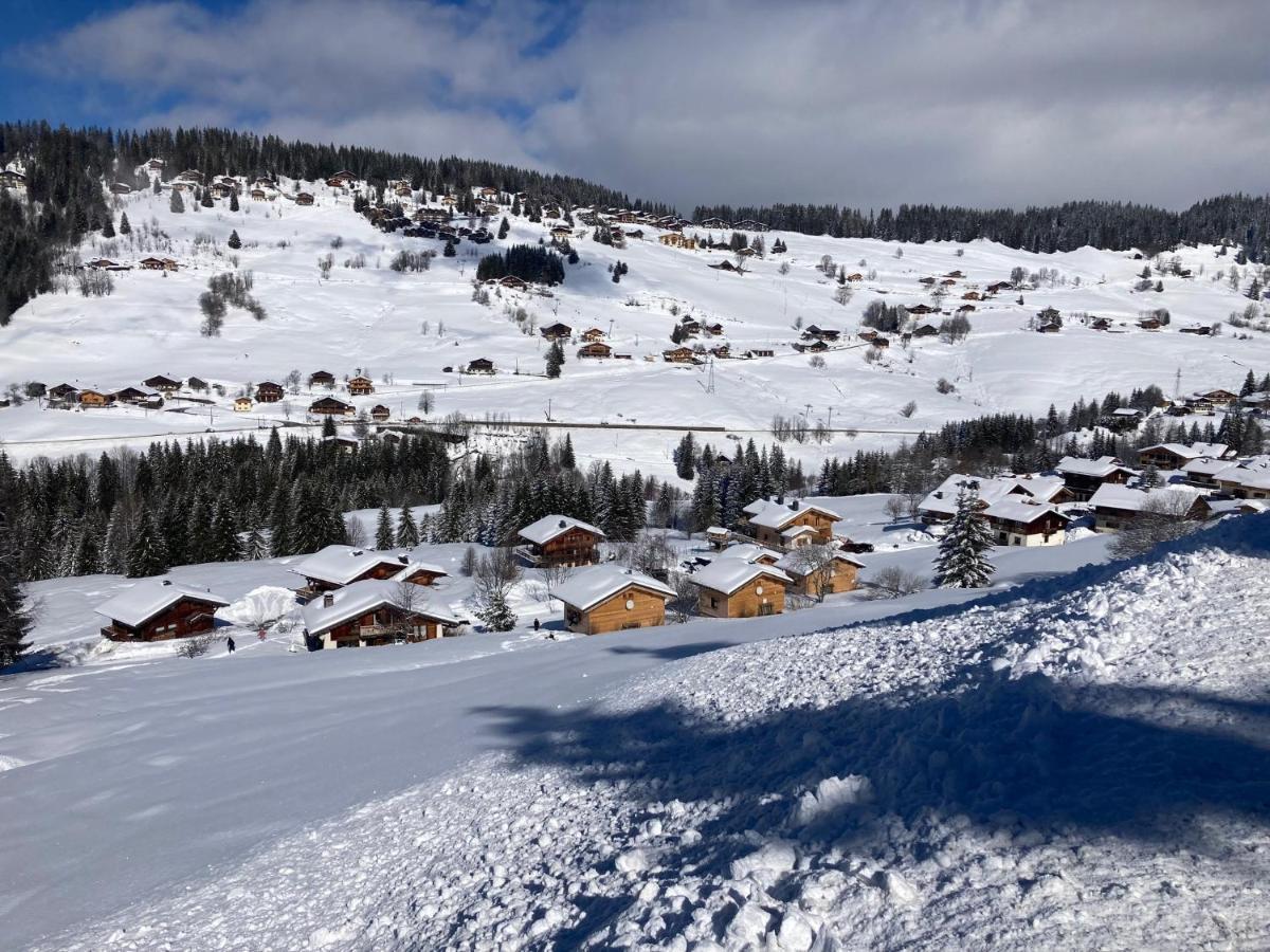 Chalets Savoie Les Chalets D'Heidi Notre-Dame-de-Bellecombe Exteriör bild