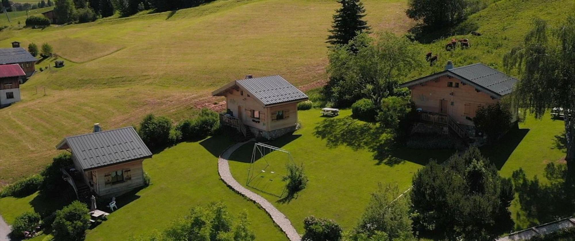 Chalets Savoie Les Chalets D'Heidi Notre-Dame-de-Bellecombe Exteriör bild