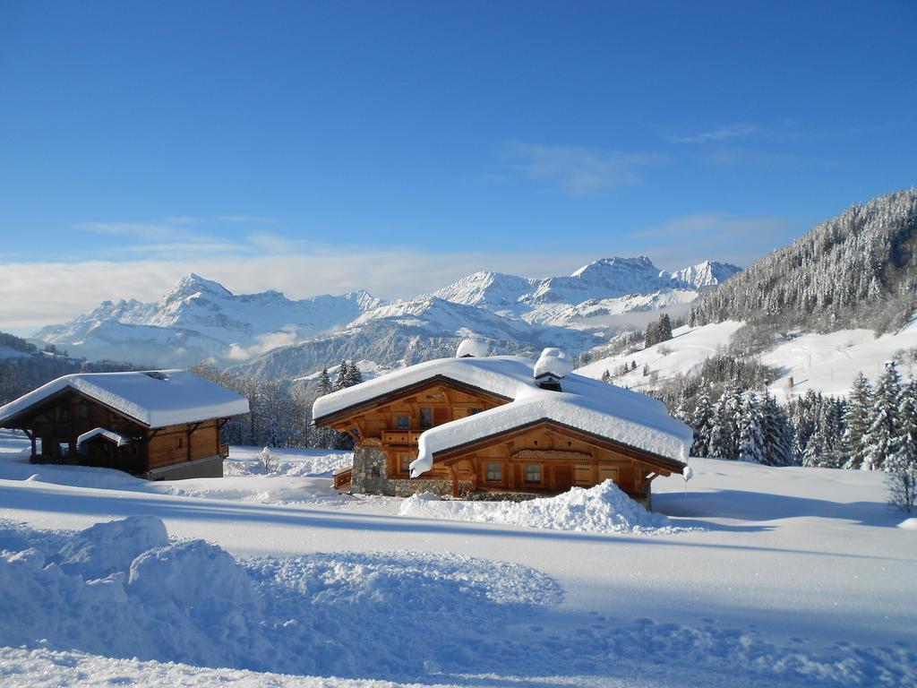 Chalets Savoie Les Chalets D'Heidi Notre-Dame-de-Bellecombe Exteriör bild