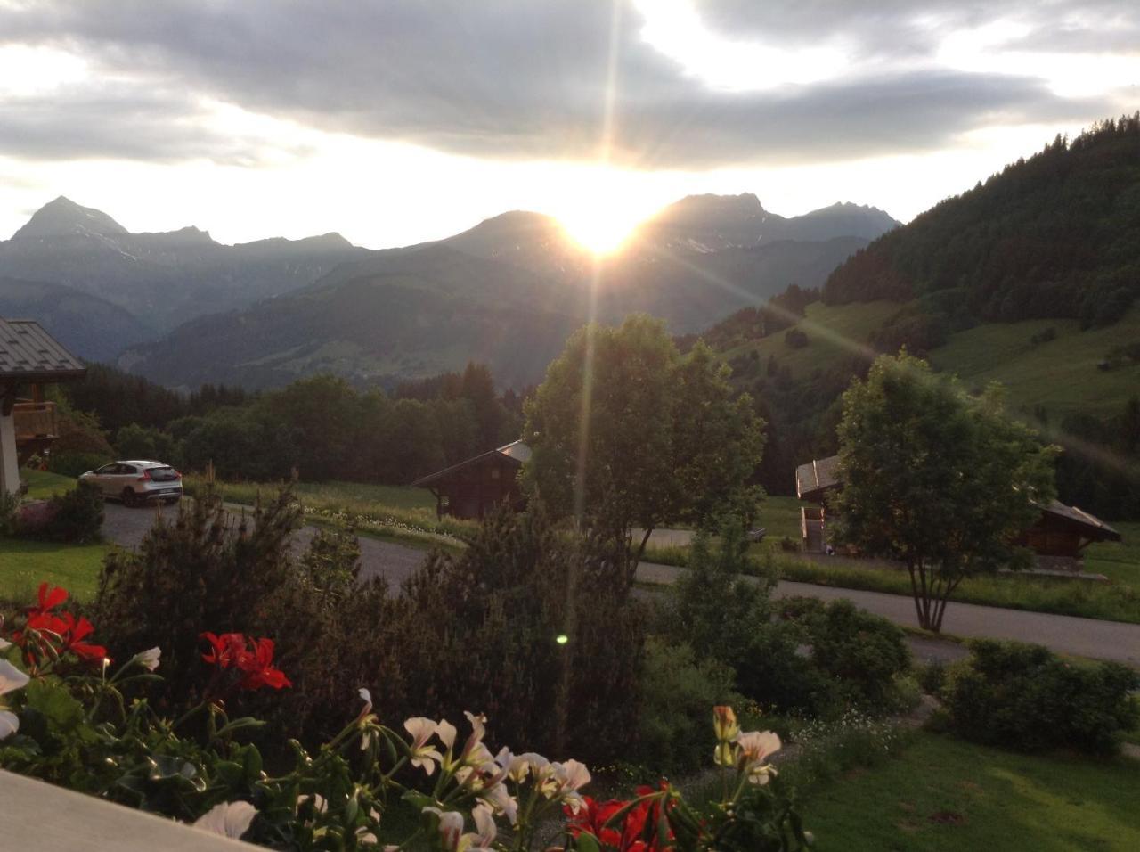 Chalets Savoie Les Chalets D'Heidi Notre-Dame-de-Bellecombe Exteriör bild